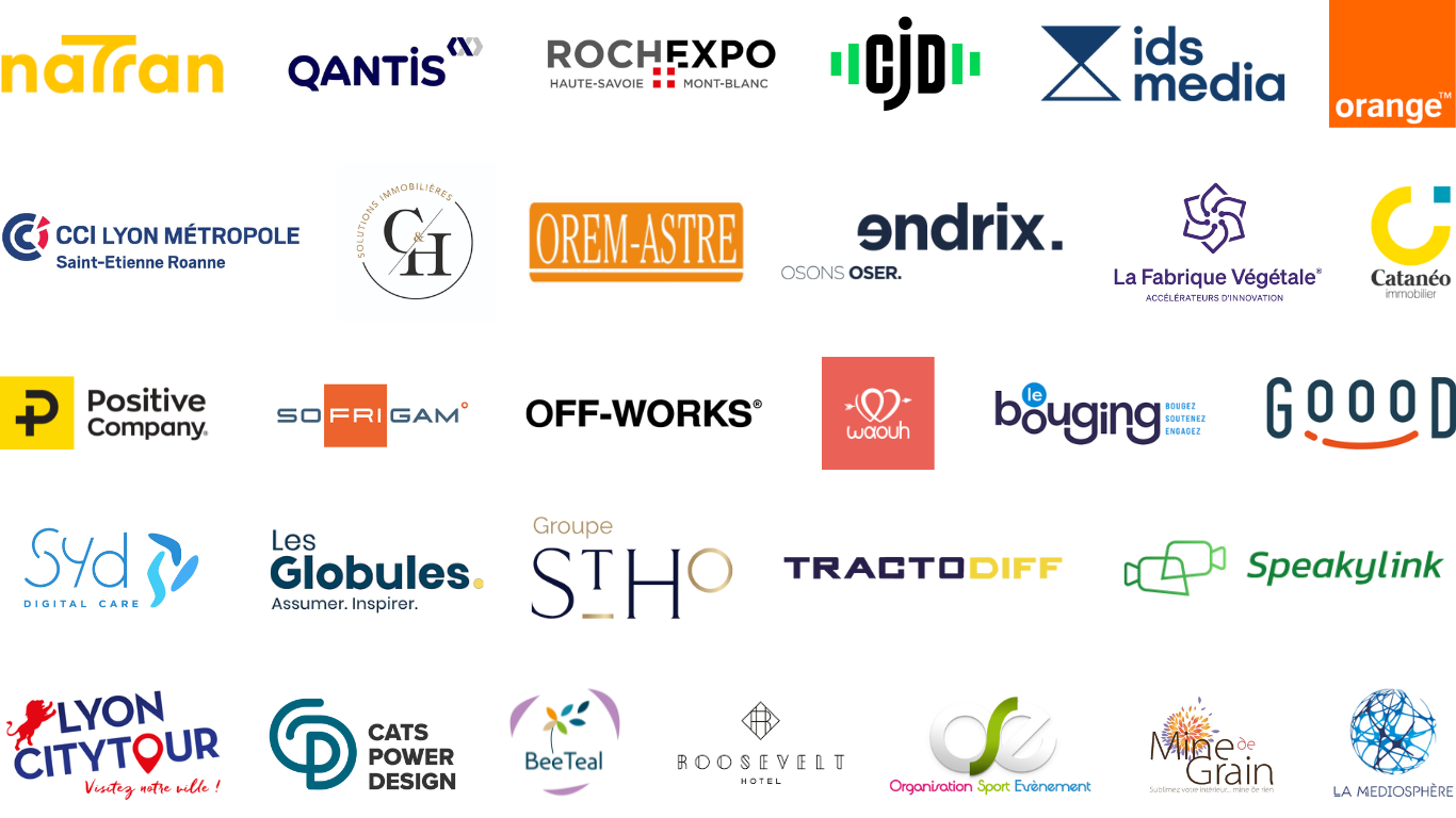 Logos des clients Oxymore - Contact