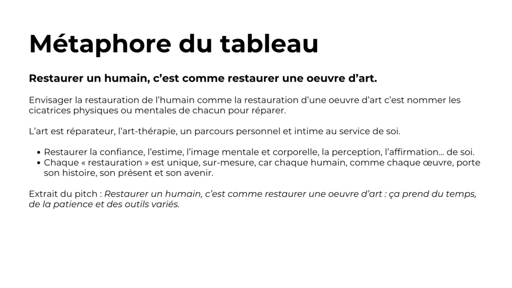 Crescendo - Pilier de contenu (Métaphore du tableau)